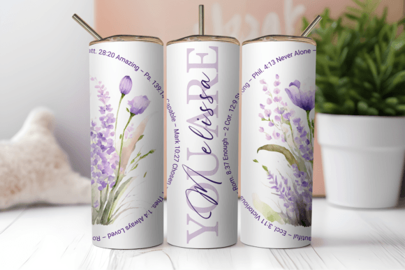 Download You Are Purple Floral Tumbler Wrap - Floral tumbler wrap Collection