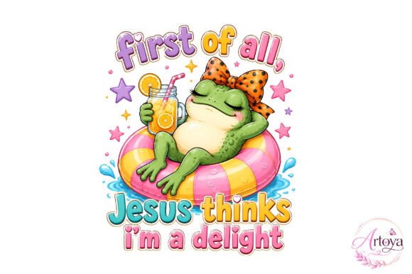 Download Christian Frog Summer Sublimation - Christia Collection