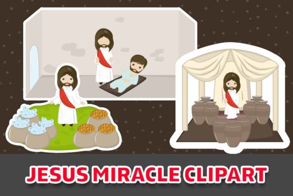 Download Jesus Miracle Christian Clipart - Christia Collection