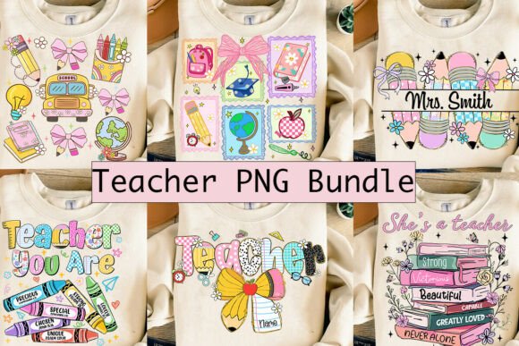 Download Preppy Teacher Back to School PNG Bundle - Premium Bundle