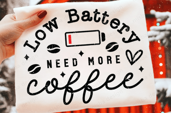 Download Funny Coffee PNG Low Battery Need Coffee - Funny Collection