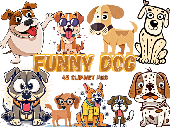 Download 45 Funny Dog Clipart Sublimation PNG - Funny Collection