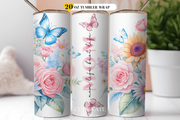Download Mother's Day Floral Tumbler Wrap Png - Floral tumbler wrap Collection